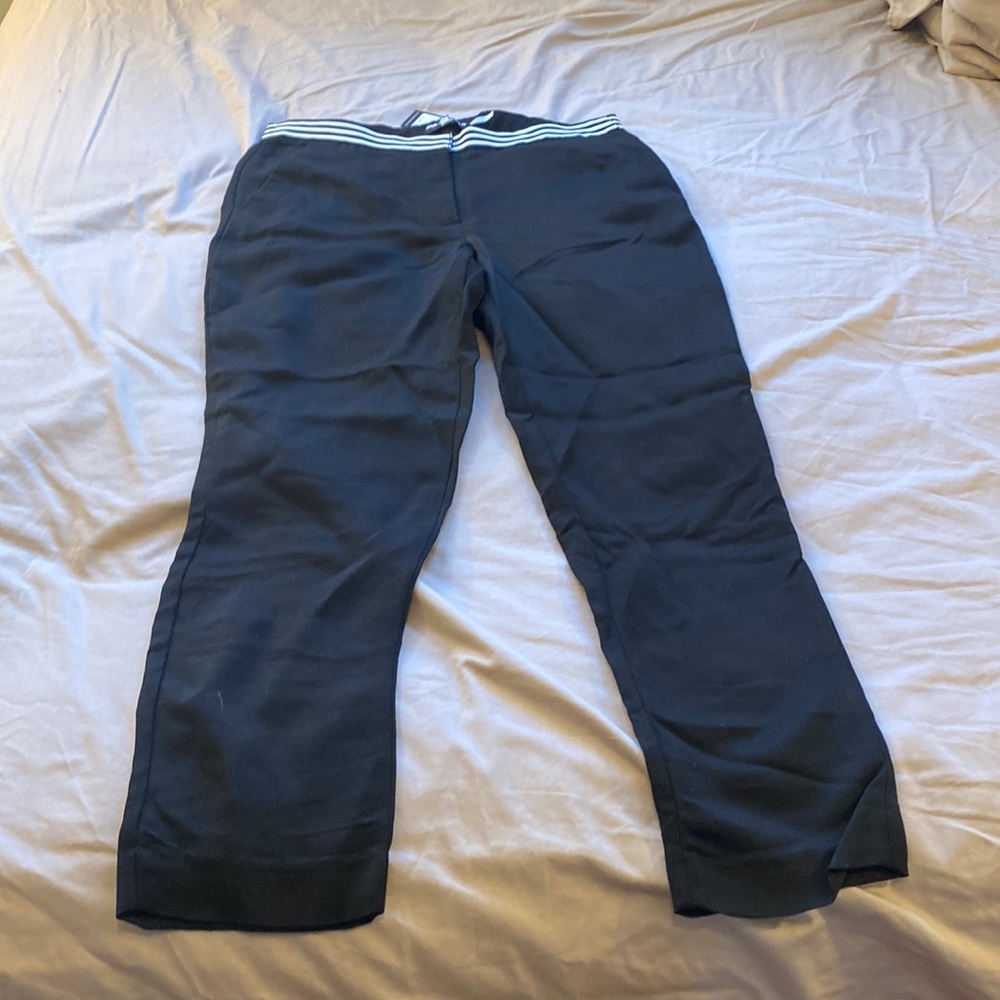 Summer weight Karl Lagerfield trousers, black, size 8